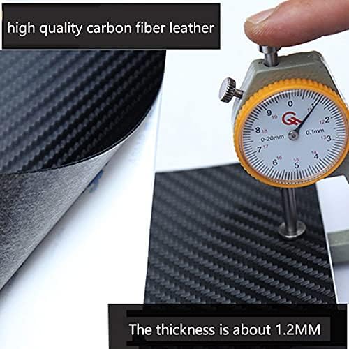 4Pcs Carbon Fiber Door Sill Protector Guards 4D Car Entry Scuff Plate, Waterproof Anti-Scratch Car Door Sill Compatible with Chevrolet (Blue) - color: BLUE