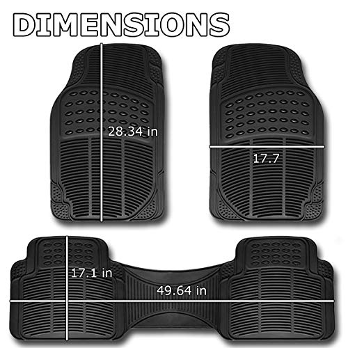 Vaygway Car Mats, All Weather Floor Mats for Cars, Auto Floor Mat, Car Mat Full Set, Automotive Carpet & Cargo Liners, Cars Carpet 4 Pc - style: 4 Piece Car Floor Mat Set
