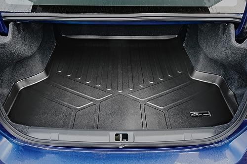 SMARTLINER All Weather Protection Custom Fit Cargo Liner Behind The 2nd Row Compatible with 2017-2023 Subaru Impreza