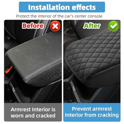 Center Console Armrest Cover Compatible with Subaru Forester 2019 2020 2021 2022 2023 2024 Fully Covered Anti-Scratch Protector Interior Accessories - size: Compatible with Forester 2019-2024