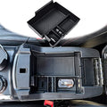 Center Console Organizer Tray Compatible with Ford Explorer 2012 2013 2014 2015 2016 2017 2018 2019 Accessories Armrest Glove Box Secondary Storage Divider Insert ABS Materials