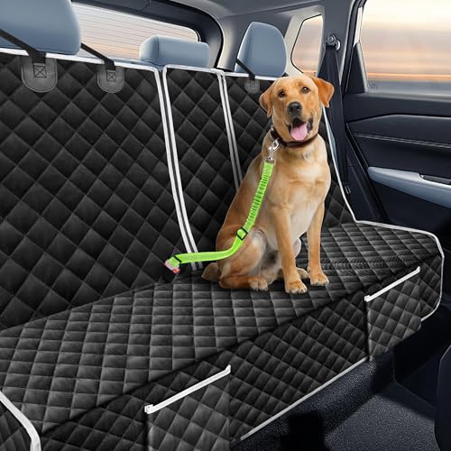 Dog Car Seat Cover Compatible with Audi A4 A5 A3 Q3 Q5 A6 Back Seat Accessories, Waterproof Pet Bench Backseat Covers with Non-Slip Backing - 2026 New