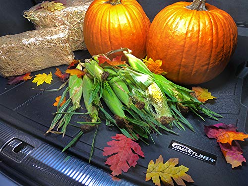 SMARTLINER All Weather Custom Fit Cargo Liner Behind The 2nd Row Seats Compatible with 2022-2025 Hyundai Tucson - color: Hyundai Tucson 2022 - 2025