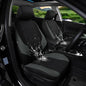 GIANT PANDA Neoprene Full Set Car Seat Covers, Leak-Proof & Waterproof Front&Rear/Back Car Seat Protector Fit 95% Cars Sedans SUV（Grey/Gary+Black） - color: Grey&Black, size: Full Set