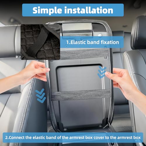 Center Console Armrest Cover for Subaru Crosstrek & Impreza 2024 2025 2026 Fully Covered Anti-Scratch Protector Interior Accessories - size: Compatible with Crosstrek 2024-2026