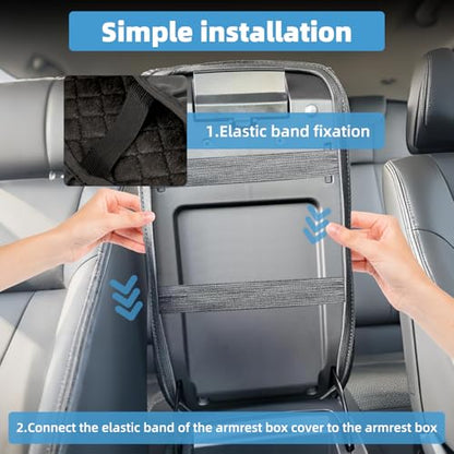 Center Console Armrest Cover for Subaru Crosstrek & Impreza 2024 2025 2026 Fully Covered Anti-Scratch Protector Interior Accessories - size: Compatible with Crosstrek 2024-2026