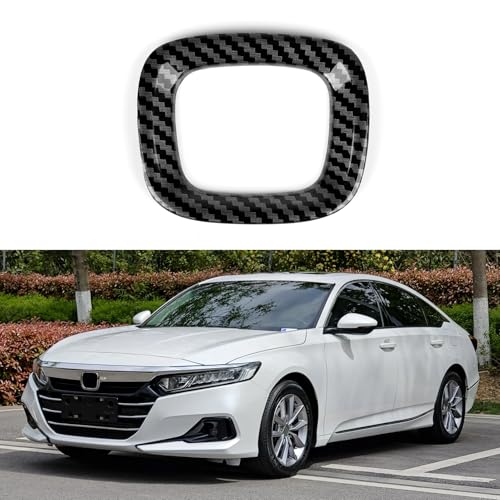 Car ABS Carbon Fiber Trim Decals for 2018 2019 2020 2021 2022 Honda Accord 10th Gen Accessories Interior Stickers - color: Middle Carbon Fiber