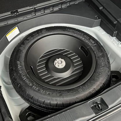 For 2026 Toyota RAV4 Trunk Spare Tire Storage Box, SUV Insert Cargo Rear Hatch Organizer fits RAV4 LE XLE XSE TRD Hybrid Storage Accessories - size: For 2026 RAV4 Spare Tire
