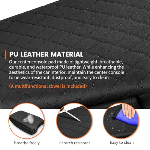 Custom Fit for Center Console Cover Honda CRV 2017-2022 Armrest Cover Center Console Pad Interior Accessories Car Armrest Seat Box Cover Protector - size: Honda CRV 2017-2022