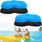 Anti Slip Kayak Seat Cushion-Thick Breathable Comfortable Waterproof-Gel U Shape Seats Pad with Non-Slip Cover, Lifetime Kayak Seat for Sit in Inflatable Kayaks Canoe Boat Accessories, 2 Pcs