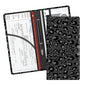 Leather Car Registration and Insurance Card Holder, Cute Car Accessories Vehicle Glove Box Car Organizer for Documents, Cards, License Luxury Black Leopard - color: Luxury Black Leopard