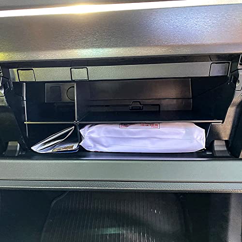 Glove Box Dividers Organizer Compatible with Toyota 4Runner Accessories 2010-2023 2024/ Lexus GX 460 (2010-2023) Insert Box ABS Secondary Storage