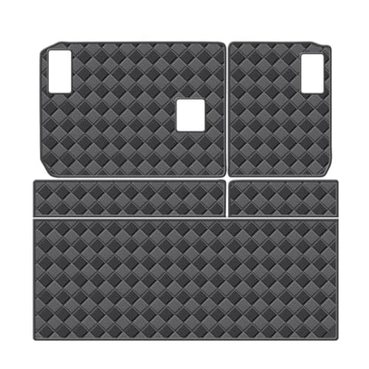 Cargo Mat & Backrest Mats for 2007-2016 GMC Acadia Accessories, All Weather Waterproof Rear Cargo Liner Rear Trunk Liner Back Seat Cover Protector - size: 2007-2016 GMC Acadia