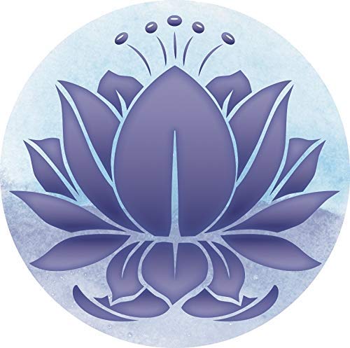 Screen Door Magnets Double Sided – Keep People, Kids, and Dogs from Running into a Screen Door. Saver - Robbins Aria Blue Lotus - color: Blue Lotus