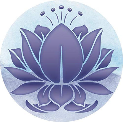 Screen Door Magnets Double Sided – Keep People, Kids, and Dogs from Running into a Screen Door. Saver - Robbins Aria Blue Lotus - color: Blue Lotus