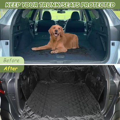 Pet Cargo Liner for Subaru Outback 2020 2021 2022 2023 2024 Accessories, Waterproof & Nonslip Cargo Liner for Dogs, Dog Seat Cover Mat Backseat Protector - style: Style A