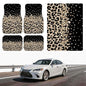 Automotive Floor Mats 5 Pcs, Universal Car Floor Mats, Leopard Print Cargo Liner, Car Accessory for SUVs/Sedan/Wagons, Durable Protective Mat, Trunk Liner for Families/Travel Enthusiasts - style: Bundle 10
