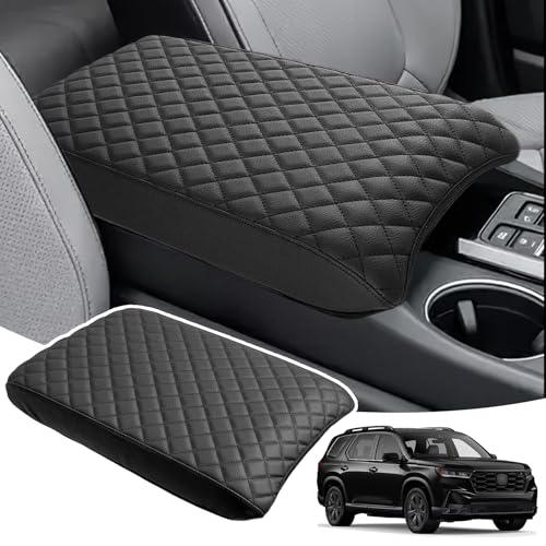 Center Console Armrest Cover for Honda Pilot 2023 2024 2025 & Ridgeline 2024 2025 & Passport 2024 2025 2026 Fully Covered Anti-Scratch Protector Interior Accessories - size: Compatible with Honda Pilot 2023-2025