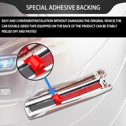 Car Handbrake Cover, Brake Covers for Cars, ABS Anti-Scratch Wear-Resistant Protective Cover with Comfortable Grip, Car Decor Accessory Handbrake Grip Cap Fit Most Cars (Bright Black)