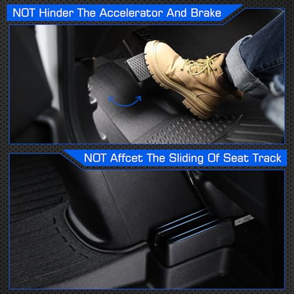 Floor Mats for 2021-2025 2026 Hyundai Elantra & Elantra N (Not for Hybrid), All Weather TPE Cargo Mat Floor Liners with 1st & 2nd Row Car Mats and Trunk Floor Mat