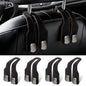 4 Pack Car Seat Headrest Hooks for Purses and Bags, Car Purse Holder With Double Metal Hooks, Headrest Back Seat Handbags Hook, Universal Car Purse Hanger, Cute Car Hanging Accessories, Black - color: 4pcs Black