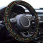 GENANY Dungeon Daddy Steering Wheel Cover, Non Slip Polyester Car Wheel Protector for Car SUV Truck, Universal 15 Inch - color: Dungeon Daddy