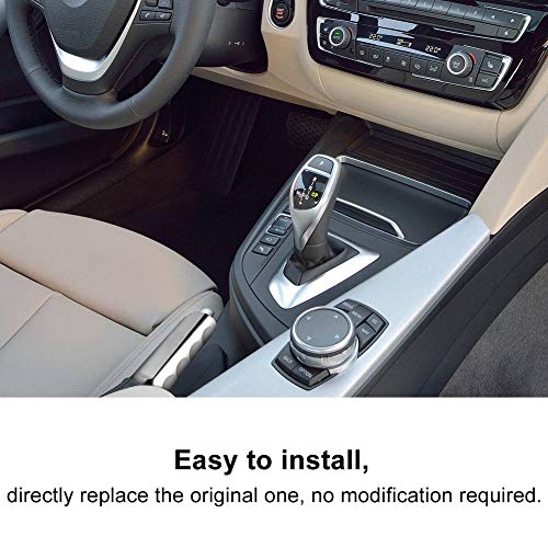 Handbrake Cover, Universal Auto Car Aluminum HandBrake Cover Handle Protector Hand Brake Sleeve Red Brake system modification (Silver)
