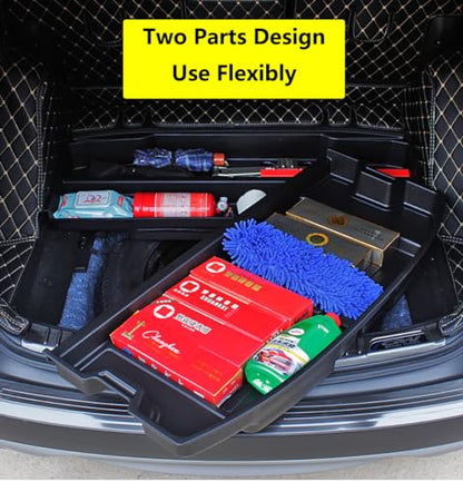 For 2017-2022 Honda CR-V Trunk Hidden Storage Box, CRV Insert Cargo Rear Hatch Specific Organizer, SUV Extra Space fits CR-V EX EX-L LX Touring Under Cargo Floor Storage Bins Accessories