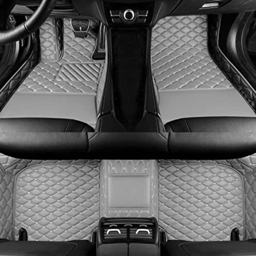 AerfineCar Mats Fit for BMW 1 2 3 4 5 6 7 8 Series X1 X2 X3 X4 X5 X6 X7 GT Waterproof car Floor mats Custom Full Coverage All Weather Protection Non-Slip Leather Floor Liners (Fashion Color 15) - color: Fashion Color 15