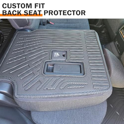 KUST Floor Mats Cargo Mat Set for 2024 2025 2026 Toyota Land Cruiser 5 Seats, All Weather Trunk Mat Back Seat Protector for Land Cruiser Accessories TPE Rubber Cargo Liner High Side - style: For │ Land Cruiser 2024-2026 │ Full Set
