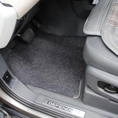 Disposable Car Floor Mats, 30 Pack Grey Felt Car Floor Mats, Heavy Duty Waterproof Non-Slip Car Carpet Protector, Universal Fit Temporary Automotive Mats for Detailing, Uber, Taxi, SUV, Truck (Grey) - size: Grey-30pcs