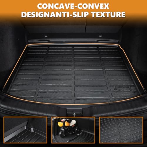 AIPOIL® Floor Mats for 2020-2025 2026 Lincoln Aviator 6 Seats Fits 1st & 2nd & 3rd Row All Weather Protection TPE Anti-Slip Automotive Full Custom Car Mats Accessories - Black - style: 16) For Aviator 6 Seats 2020-2026 Floor Mats