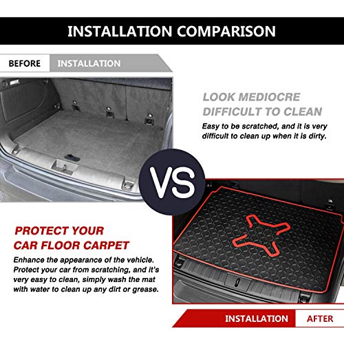 Cartist Cargo Liner Compatible with 2015-2024 Jeep Renegade Trunk Mat Car Rear Boot Liner