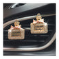 Bling Rhinestone Car Air Vent Clip Charms - 2Pcs Crystal Car Accessories for Women, Interior Decoration