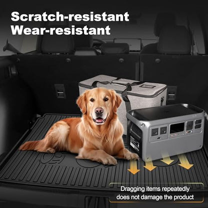 AOMSAZTO Cargo Liner Custom Fit for Ford Bronco Sport 2026 2025 2024 2023 2022 2021- All Weather Protection Automotive Trunk Floor Mat - Waterproof Cargo Mat for Bronco Sport