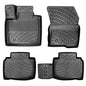 RizLiner Ford Edge 2015-2024 & Edge ST 2019-2024 Floor Mats 3D Custom Fit Compatible with Ford Edge & Edge ST Rubber Car Mats Laser Measured Floor Liners All Weather Waterproof TPE (Front & Rear) - size: Edge 2015 - 2024 / Edge ST 2019 - 2024
