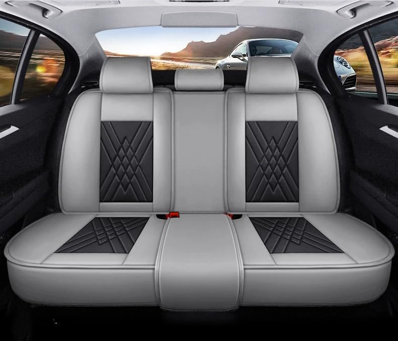 Custom Car Seat Covers for Fit Mercedes-Benz A B C CLA CLS CLK GLE GLS GLA GLK GL ML G S GLC SL CL SLC R SLK etc...Easy to Install car Cover (Rear Seats) - color: Rear seats