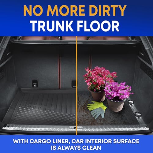 Premium Cargo Liner for Audi Q8 2019-2026 - 100% Protection - Custom Fit Car Trunk Mat - Easy-to-Wash & All-Season Black Cargo Mat - 3D Shaped Laser Measured Trunk Liners for Audi Q8 2019-2026 - size: For Audi Q8