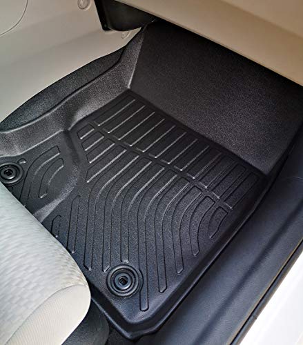 Car Floor Mats Replacement for Honda Civic Sedan & Sedan Si 2012-2015 (Not for Coupe) Heavy Duty Liner Custom Fit All Weather Protection Carpets Coverage Waterproof Durable Odorless
