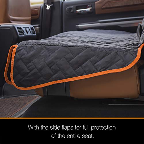 Heavy Duty Back Seat Cover for Truck , 100% Waterproof & Odor-Free Dog Seat Protector for F150 F250 Chevy Silverado Ram Sierra, Scratch-proof Eco-Friendly Back Seat Cover for Dogs, Kids, Tools & Gear - size: Regular for Truck