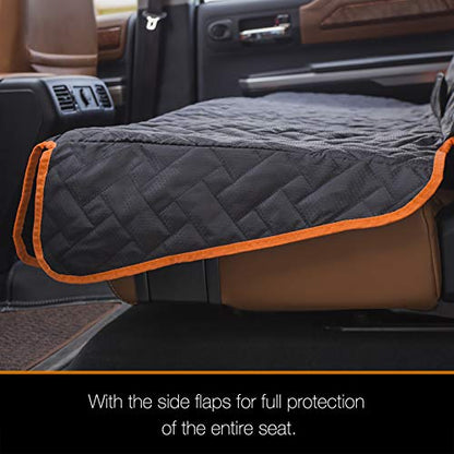 Heavy Duty Back Seat Cover for Truck , 100% Waterproof & Odor-Free Dog Seat Protector for F150 F250 Chevy Silverado Ram Sierra, Scratch-proof Eco-Friendly Back Seat Cover for Dogs, Kids, Tools & Gear - size: Regular for Truck