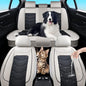 Gray Car Seat Covers Complete Set, Universal Car Seat Covers for Cars, Premium Waterproof Leather, Protect & Upgrade Car Interiors, Airbag Compatible, Easy to Install & Clean Up - color: C_Gray & Black