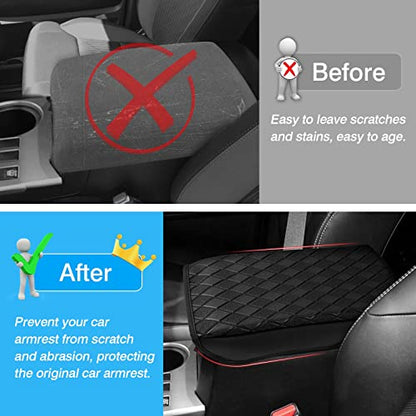 FIILINES Center Console Cover for Toyota 4Runner 2010-2024, Armrest Cover Pad Cushion 4Runner Accessories Armrest Cover Anti-Scratch Black - size: For Toyota 4Runner 2010-2024