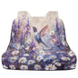 Hummingbird Daisy Lavender Print Back Seat Cover for Car Trucks Van SUV, Waterproof Rear Bench Towel Seat Covers for Dogs Kids, Non-Slip Auto Backseat Protector, Machine Washable - color: Hummingbird Daisy Lavender