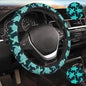 Sea Turtle Ocean Steering Wheel Cover Car Decor - color: Sea Turtle Ocean