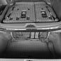 Cargo Mat & Backrest Mat for 2021-2025 Toyota Sienna (Without Spare Tire) - All Weather Leather Full Wrap-Around Trunk Mat Waterproof Cargo Liner - Car Mat for 2021-2024 2025 Sienna Accessories - style: (5)Toyota Sienna 2021-2025 Cargo Mat(without spare t
