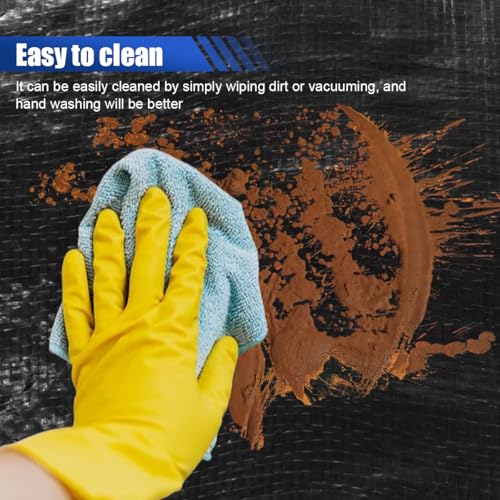 SUV Cargo Liner for Dogs, Waterproof & Non-Slip Car Trunk Mat, Anti-Scratch Auto Rear Bumper Protector Guard Pet Barrier Cover, Universal for Sedan, SUV (Blacks)