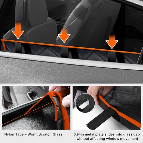Dog Car Door Protector: 20% Larger Designed for Sedans, Family Cars and Small SUVs, 2 Packs [Left + Right] Thickened Waterproof Door Protector from Dog Scratching - size: Fit for Sedan/Family Car/Small SUV