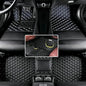 Custom Floor Mats for Audi A1, A3, A4, A5, A6, A7, A8,TT, TTS, Q2, Q3, Q5, Q7, Q8,RS3 RSQ8 S3 S4 S5 S6 S7 S8 e-tron, Q4 e-tron,All Weather Waterproof Luxury Leather (Black Beige) - color: Black Beige