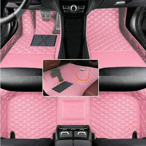 AerfineCar Mats Fit for BMW 1 2 3 4 5 6 7 8 Series X1 X2 X3 X4 X5 X6 X7 GT Waterproof car Floor mats Custom Full Coverage All Weather Protection Non-Slip Leather Floor Liners (Fashion Color 10) - color: Fashion Color 10